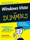 Cover image for Windows Vista For Dummies
